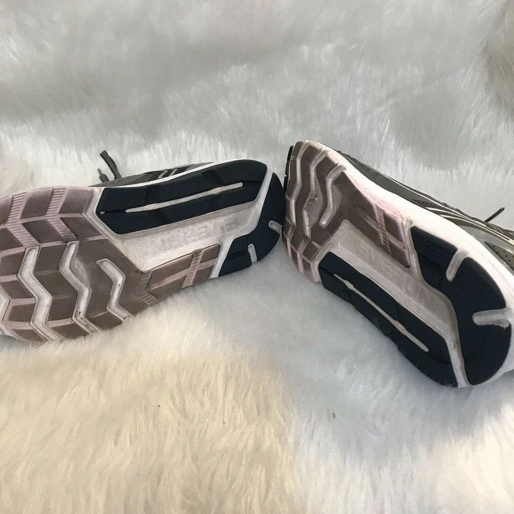 SAUCONY EVERUN ECHELON 7 Shoes Gray WHITE Pink Running Womens 9.5 Walking XT 900
